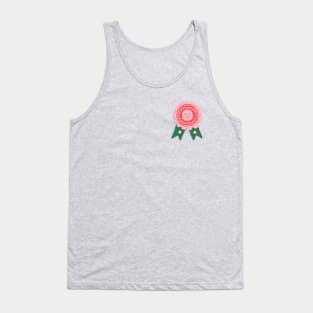 Overwork Badge Tank Top